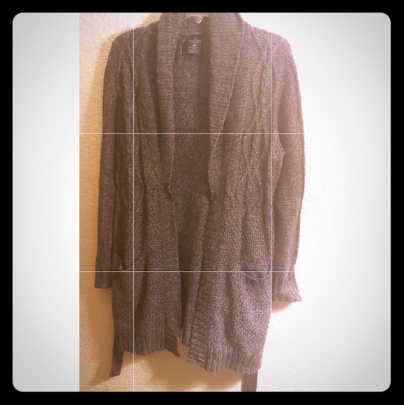 Woven sweater robe - Picture 1 of 2
